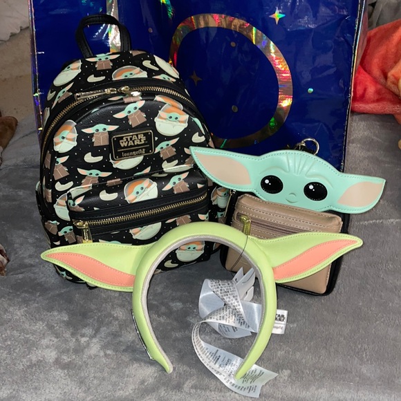 Loungefly Accessories Disney Park X Star Wars Loungefly Baby Yoda